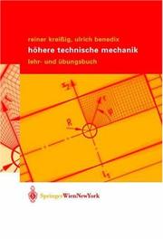 Cover of: Höhere Technische Mechanik: Lehr- und Übungsbuch