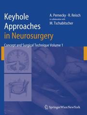Cover of: Keyhole Approaches in Neurosurgery: Volume 1 - Concept and Surgical Technique