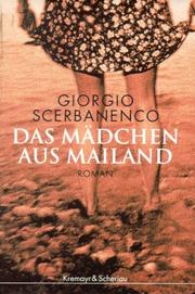 Cover of: Das Mädchen aus Mailand. by Giorgio Scerbanenco