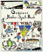 Cover of: Geheimes Kinder- Spiel - Buch.