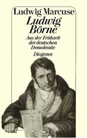 Cover of: Ludwig Boerne