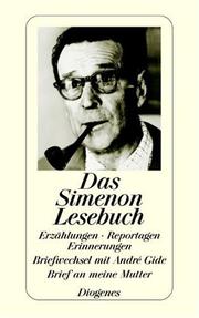 Cover of: Das Simenon- Lesebuch.
