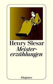 Cover of: Meistererzählungen.