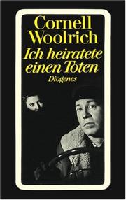 Cover of: Ich heiratete einen Toten.