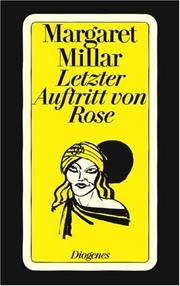 Cover of: Letzter Auftritt von Rose. Roman.