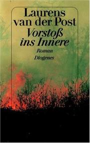 Cover of: Vorstoß ins Innere. Afrika und die Seele des 20. Jahrhunderts.