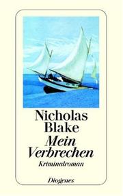 Cover of: Mein Verbrechen. by C. Day Lewis