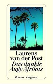 Cover of: Das dunkle Auge Afrikas.