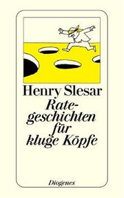 Cover of: Rategeschichten für kluge Köpfe.
