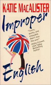 Cover of: Improper English by Katie MacAlister