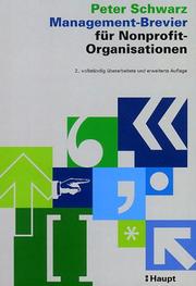 Cover of: Management- Brevier für Nonprofit- Organisationen.