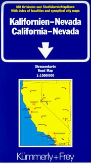 Cover of: Kalifornien-Nevada =: Californie-Nevada, 1:1 000 000