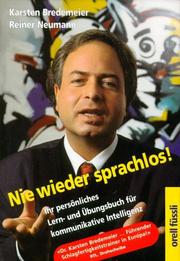 Cover of: Nie wieder sprachlos.