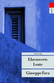 Cover of: Ehrenwerte Leute.