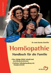 Cover of: Homöopathie. Handbuch für die Familie.