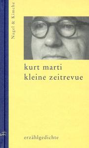 Cover of: Kleine Zeitrevue. Erzählgedichte.