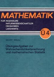 Cover of: Übungsaufgaben zur Wahrscheinlichkeitsrechnung und mathematischen Statistik.