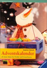 Cover of: Adventskalender. 28 neue Ideen für Kinder und Erwachsene.