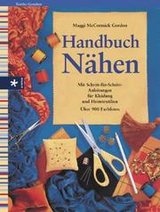 Cover of: Ravensburger Handbuch Nähen. by Maggi McCormick Gordon