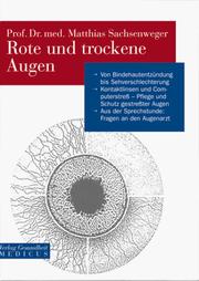 Cover of: Rote und trockene Augen.