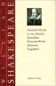 Cover of: Sämtliche Werke. by William Shakespeare, William Shakespeare