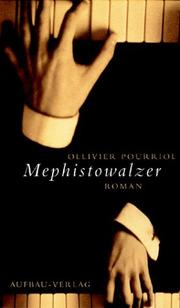 Cover of: Mephistowalzer.