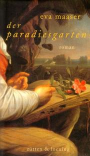 Cover of: Der Paradiesgarten.