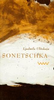 Cover of: Sonetschka.