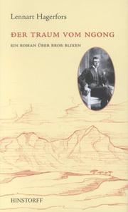 Cover of: Der Traum vom Ngong. Ein Roman über Bror Blixen.