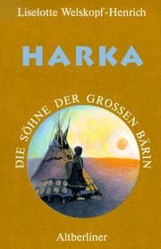 Cover of: Die Söhne der Großen Bärin, 6 Bde. Kt, Bd.1, Harka