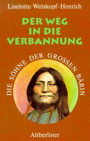 Cover of: Die Söhne der Großen Bärin, 6 Bde. Kt, Bd.2, Der Weg in die Verbannung