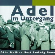 Cover of: Adel im Untergang. CD.