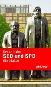 Cover of: SED und SPD. Ein Dialog. Die Gespräche zwischen 1984 und 1989.