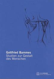 Cover of: Studien zur Gestalt des Menschen by Gottfried Bammes
