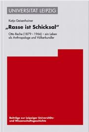 Cover of: Rasse ist Schicksal.