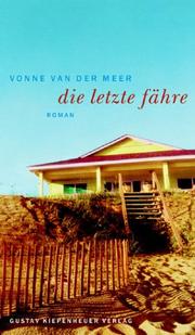 Cover of: Die letzte Fähre