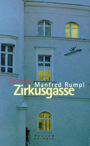 Cover of: Zirkusgasse by Manfred Rumpl