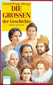 Cover of: Die Großen der Geschichte.