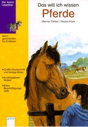 Cover of Das will ich wissen, Pferde