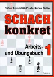 Cover of: Schach konkret, Bd.1