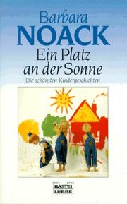 Cover of: Ein Platz an der Sonne. Die schönsten Kindergeschichten.