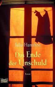 Cover of: Das Ende der Unschuld.