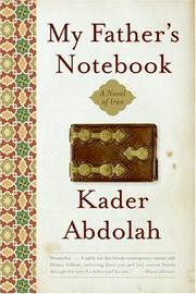 Cover of: My Father's Notebook: A Novel of Iran