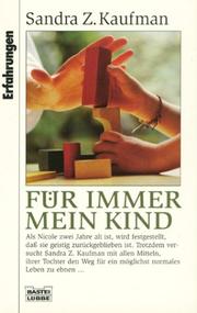 Cover of: Für immer mein Kind.