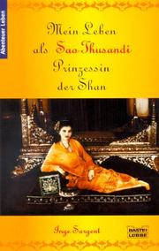 Cover of: Mein Leben als Sao Thusandi, Prinzessin der Shan.