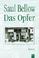 Cover of: Das Opfer.