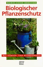 Cover of: Biologischer Pflanzenschutz.