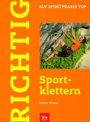 Cover of: Richtig Sportklettern.