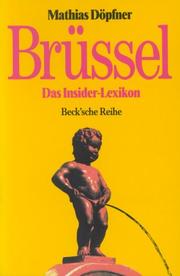 Cover of: Brüssel. Das Insider- Lexikon.