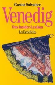 Cover of: Venedig. Das Insider- Lexikon.